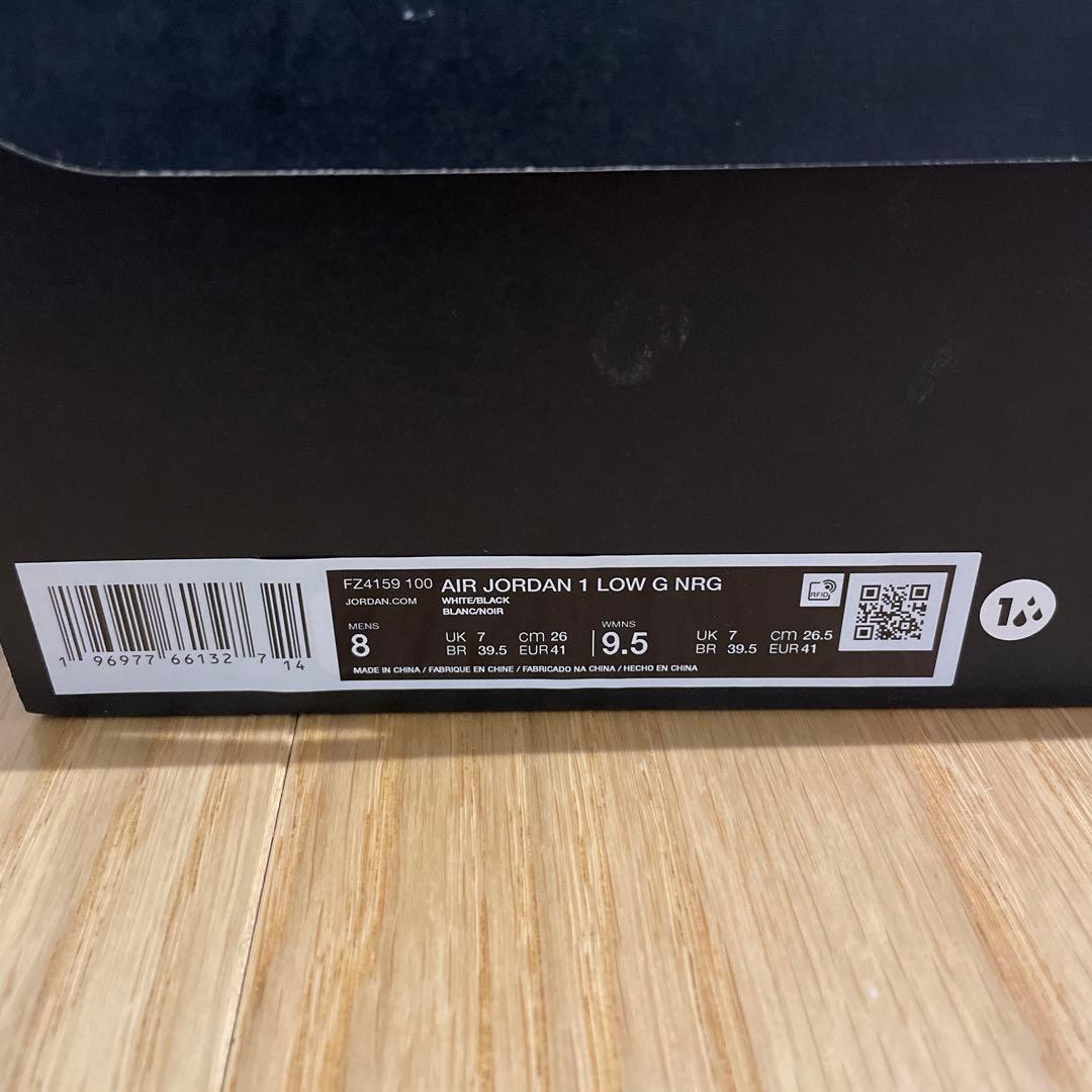 エア ジョーダン 1 LOW G NRG 26.0cm ゴルフシューズ