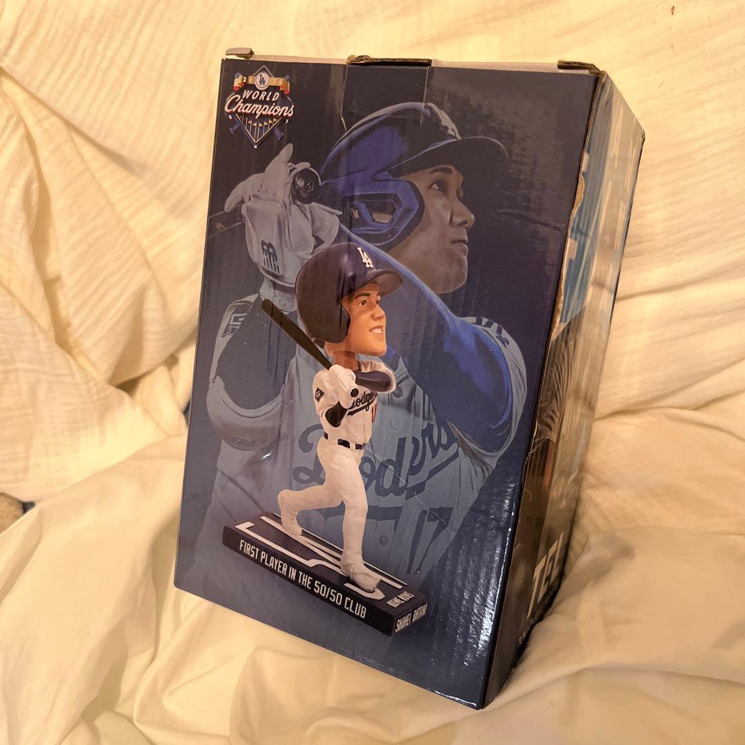 ドジャース　大谷翔平　ボブルヘッド　フィギュア　来場者限定　50/50