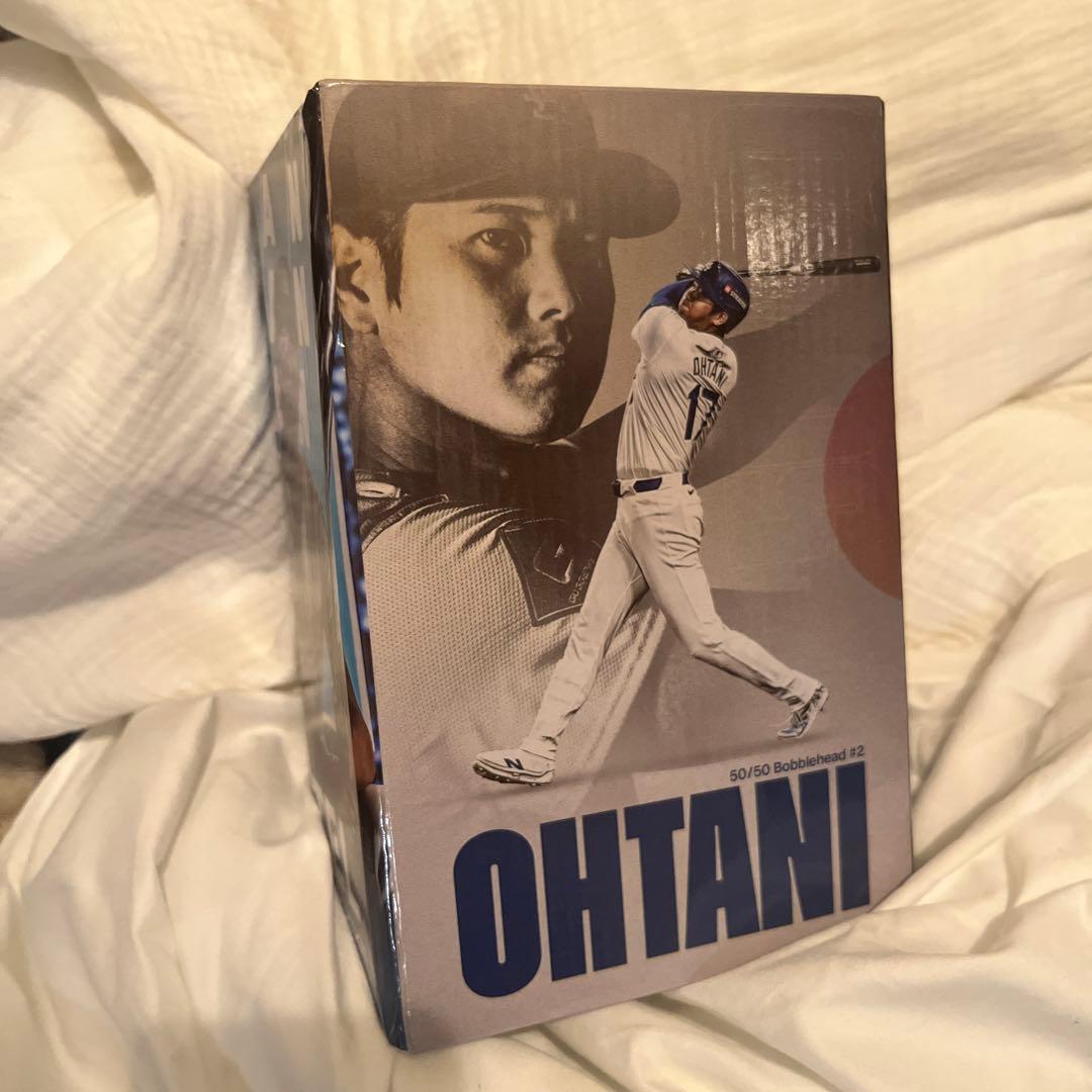 ドジャース　大谷翔平　ボブルヘッド　フィギュア　来場者限定　50/50