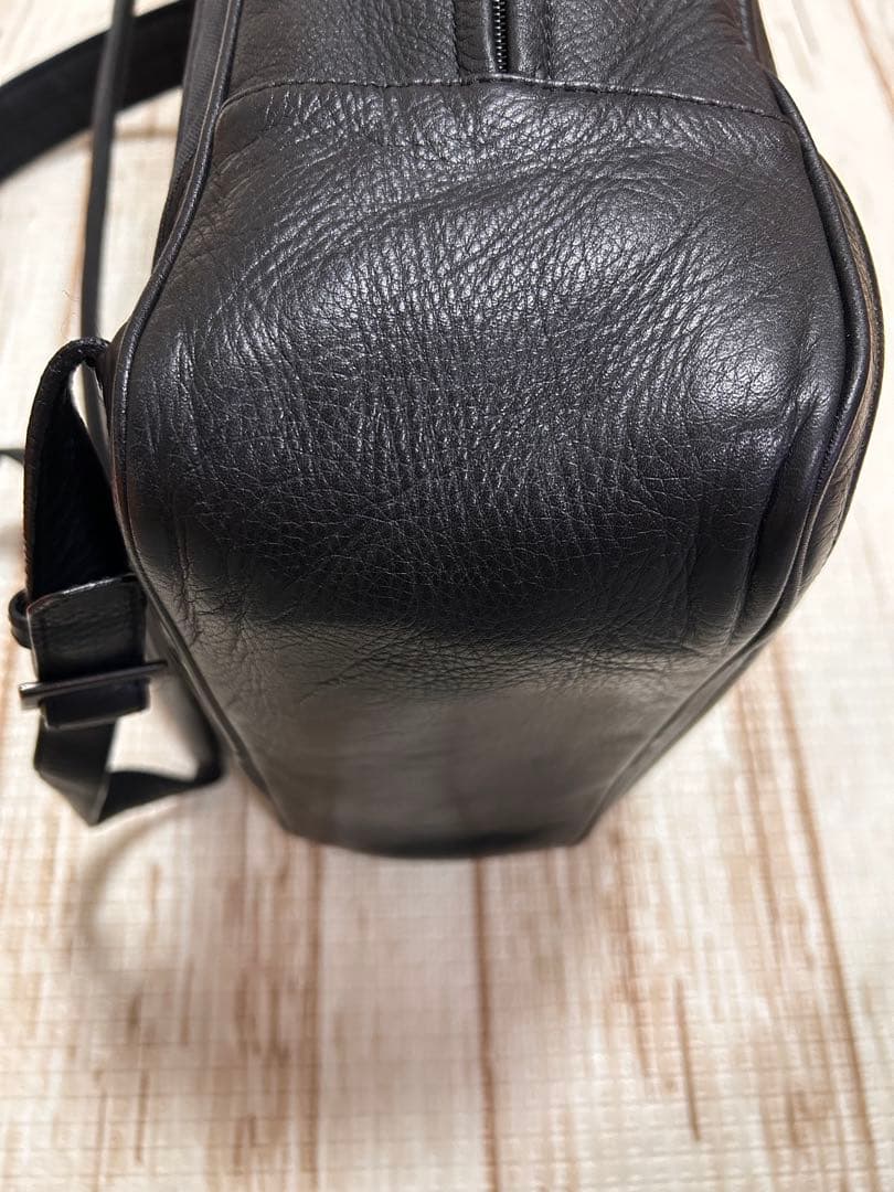 objects.io バックパック ミディアム　ブラック　防水レザー　土屋鞄