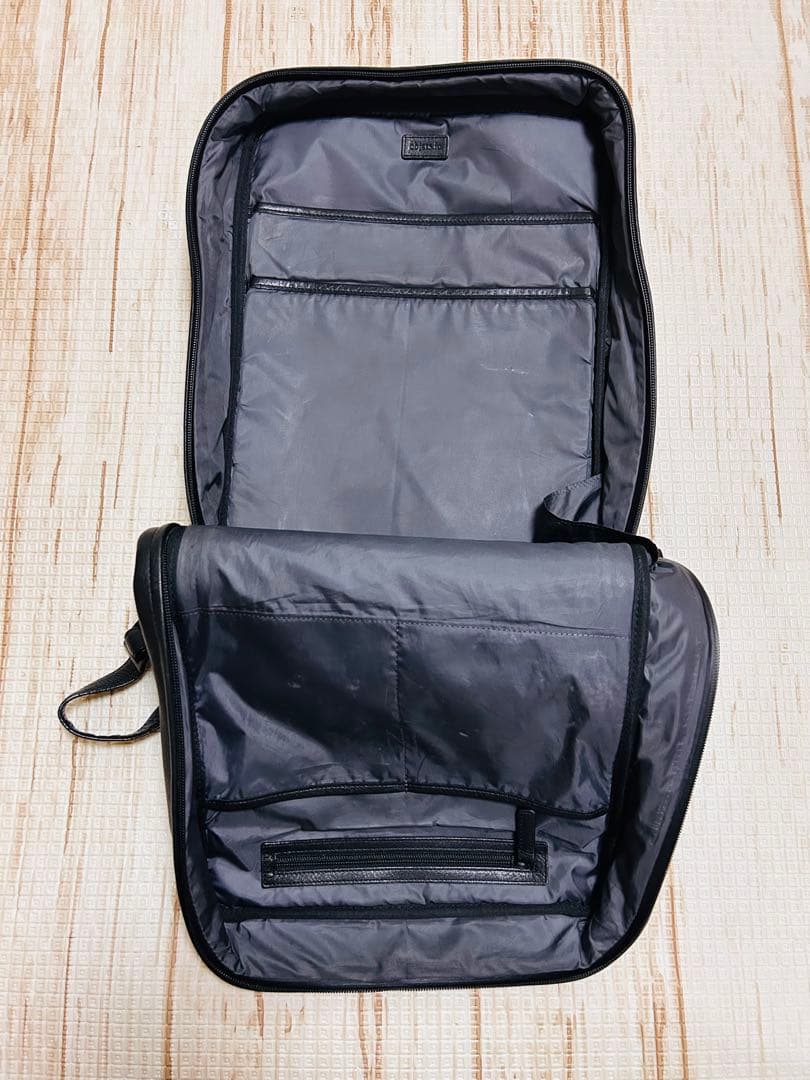 objects.io バックパック ミディアム　ブラック　防水レザー　土屋鞄