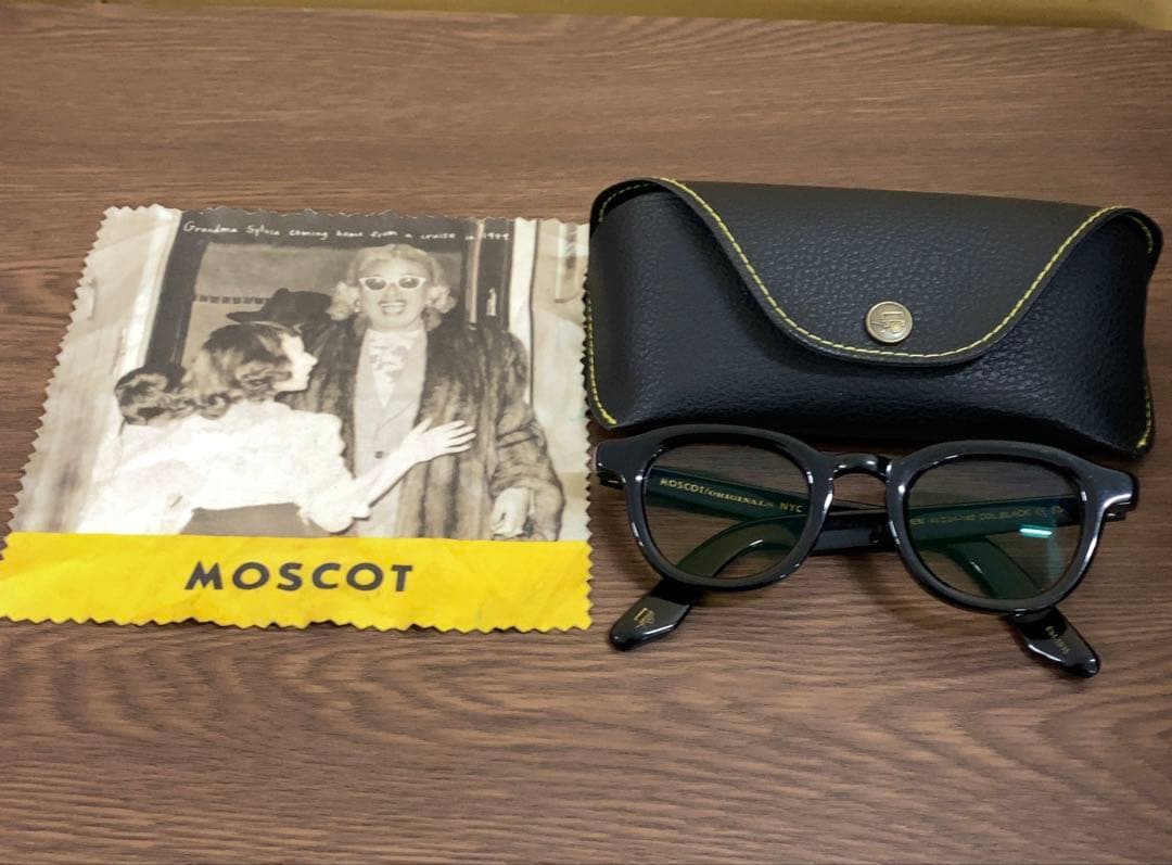 マリオMoscot Originals LEMTOSH ブラックメガネ