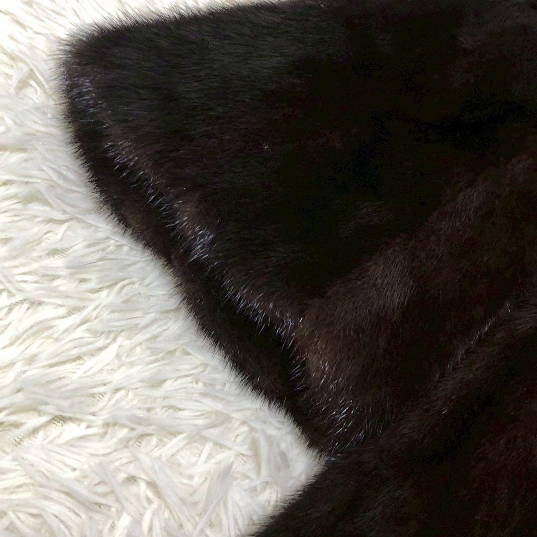 良品◎着丈110cm◎Dicker and Dicker ミンク ロングコート