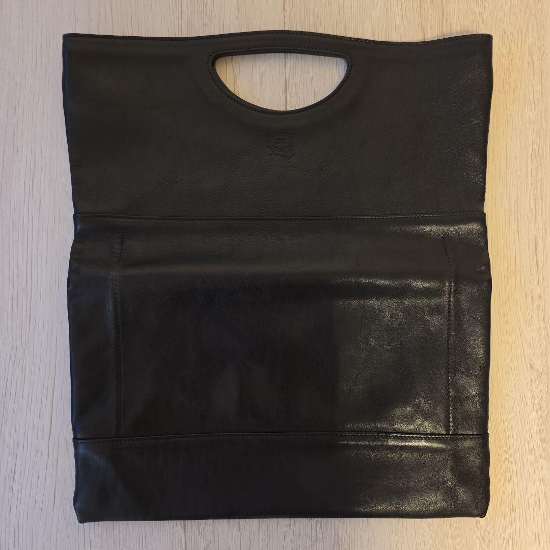 極美品 イルビゾンテ 2way使用可 レザー クラッチバッグ トートバッグ