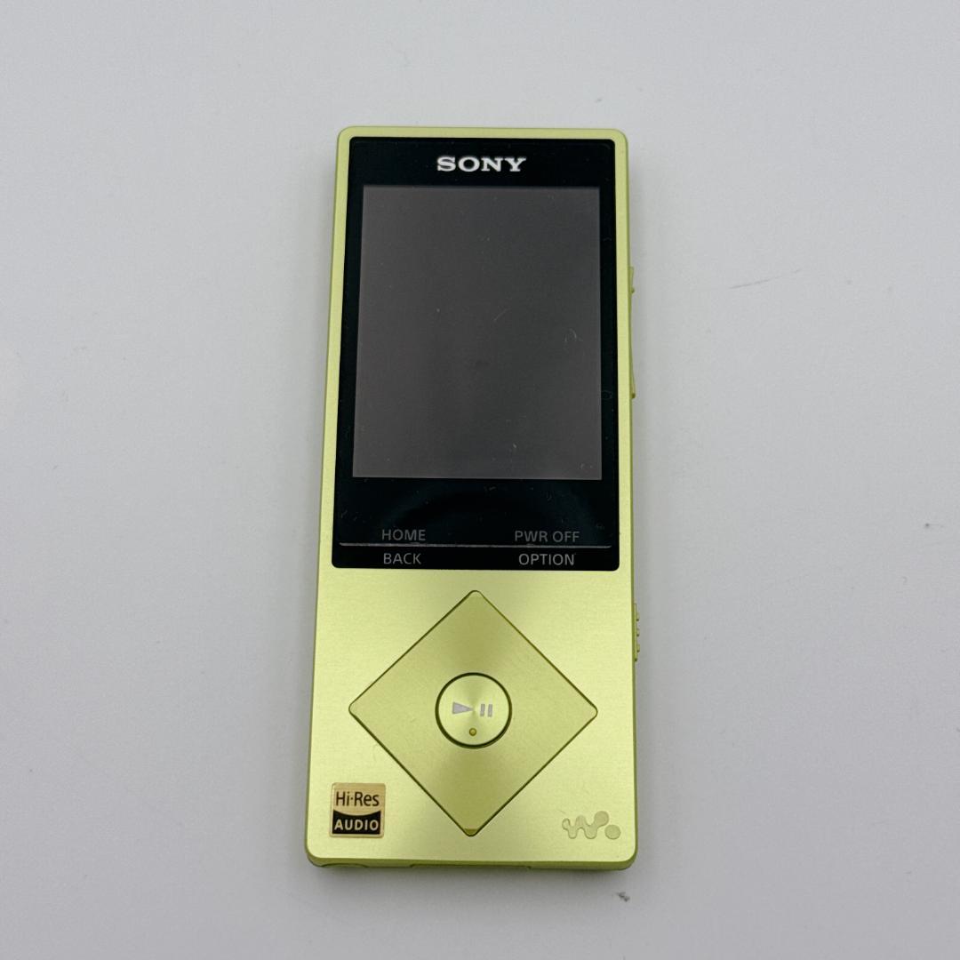 【美品】SONY WALKMAN NW-A25 16GB ライムイエロー