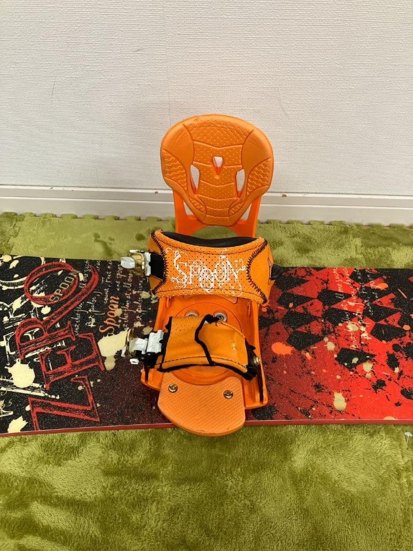 SPOON SALOMON 150cm スノーボードビンディングセット