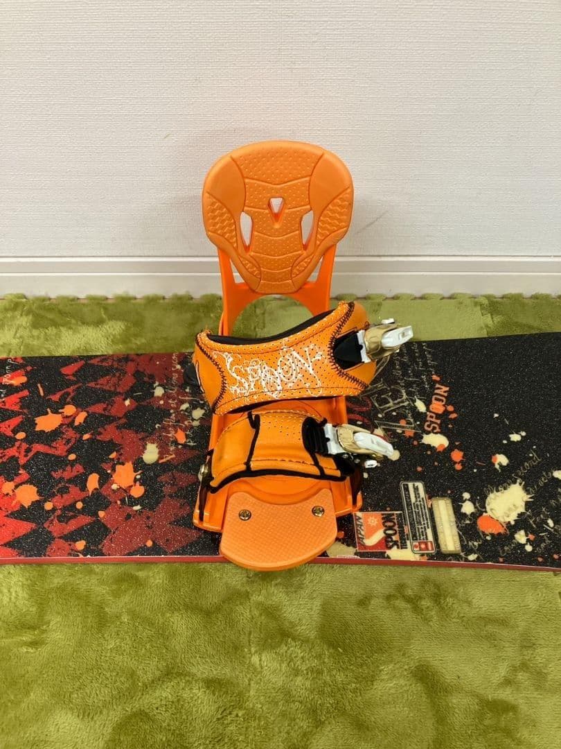 SPOON SALOMON 150cm スノーボードビンディングセット