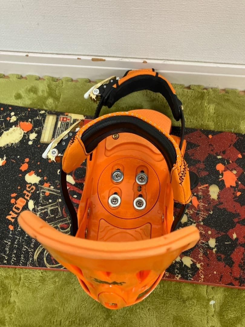 SPOON SALOMON 150cm スノーボードビンディングセット