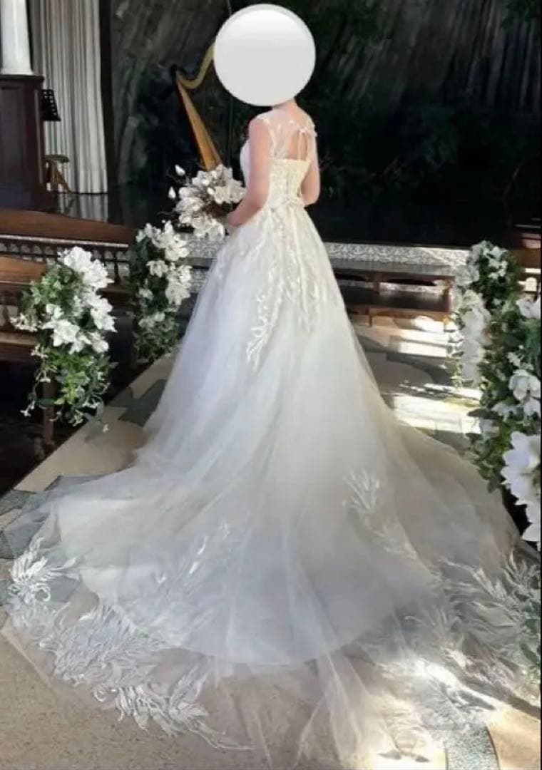 【さき】YNSWEDDING Aラインウエディングドレス