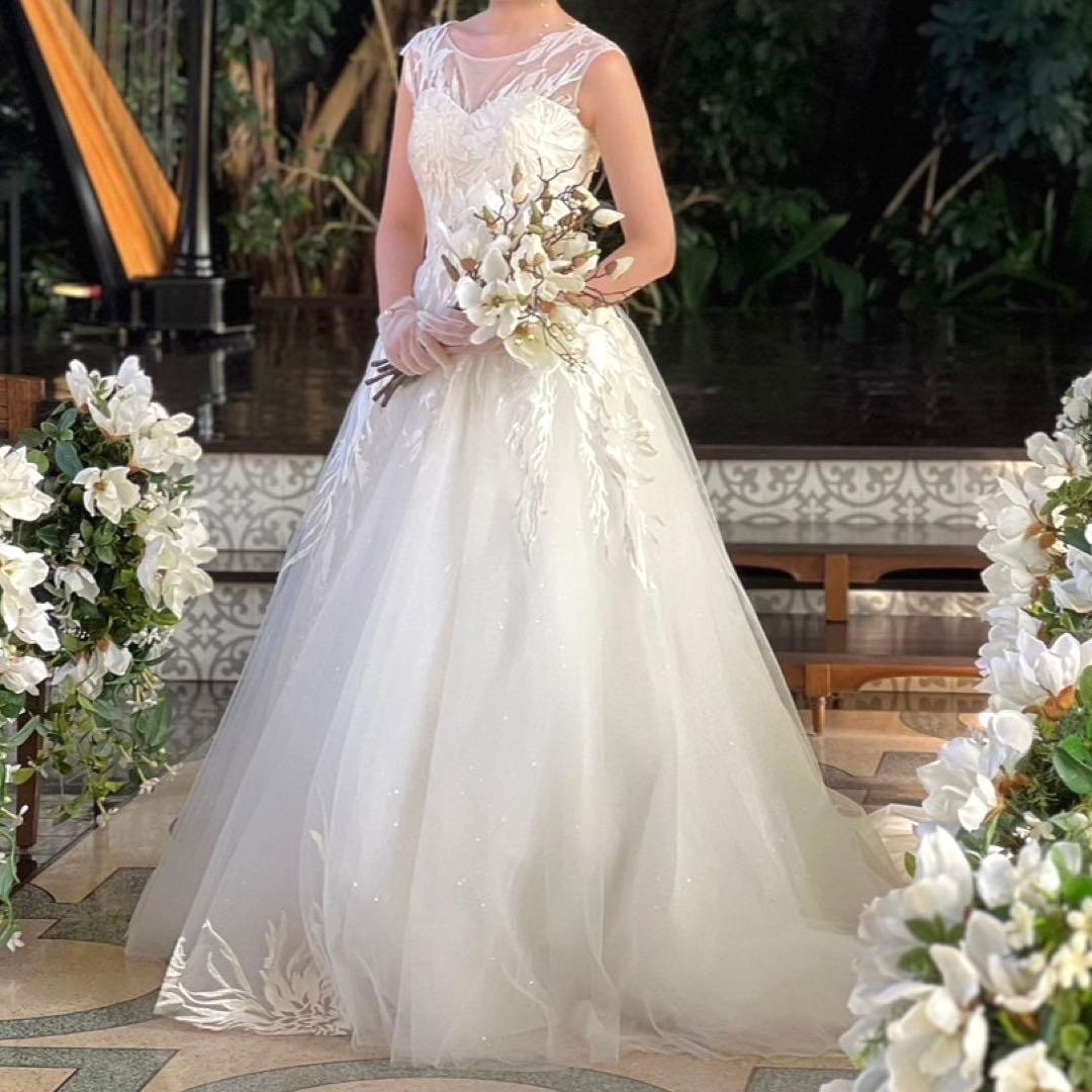 【さき】YNSWEDDING Aラインウエディングドレス