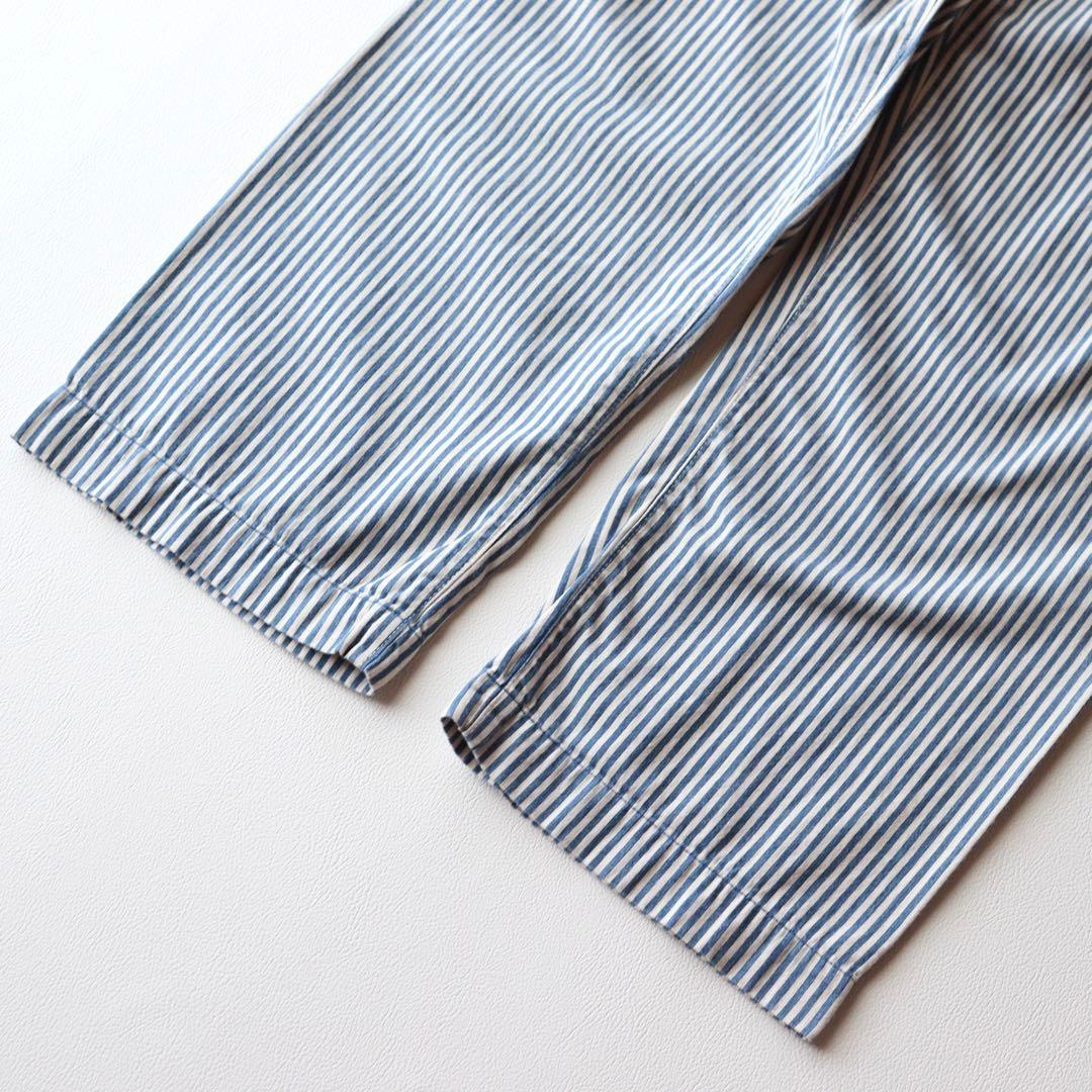5292【極美品】45R　ヒッコリーパンツ 　ストライプ　ワークパンツ