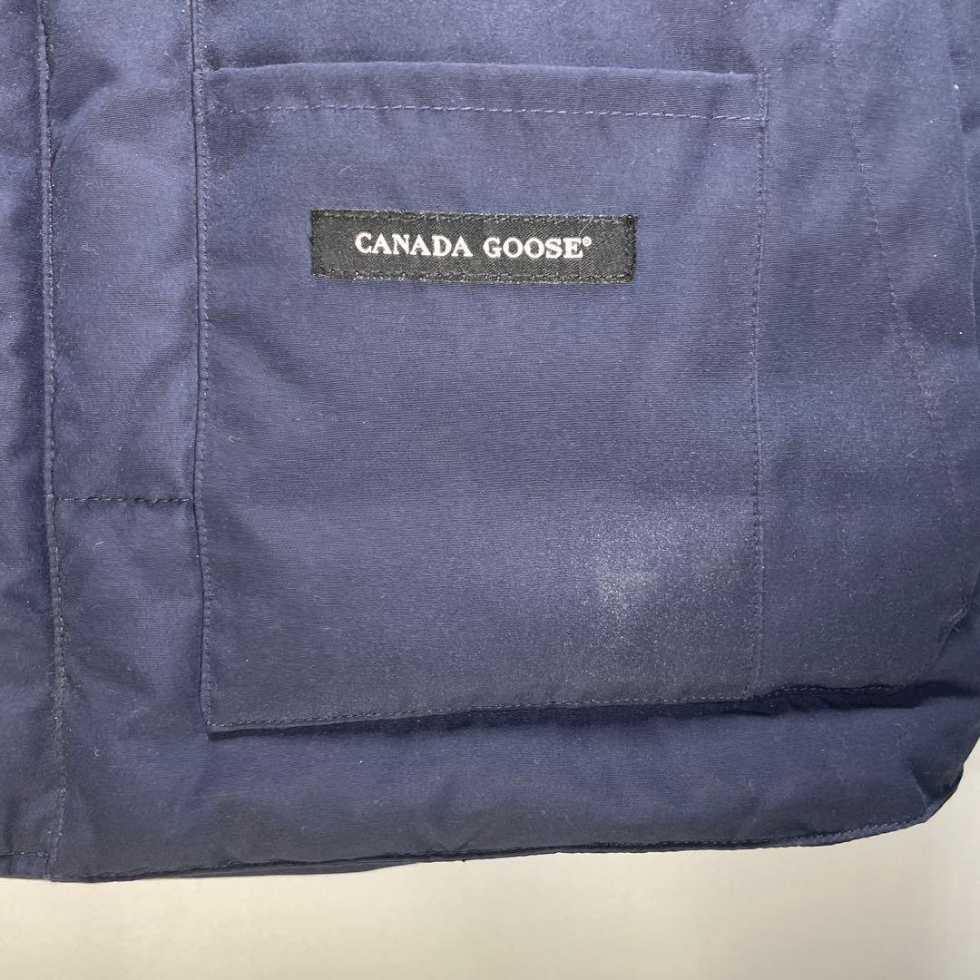   フリースタイル クルー ベスト ネイビー　サイズXL