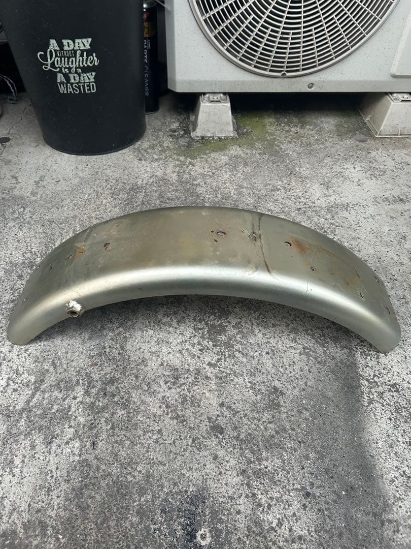 スティード400リアフラットフェンダー