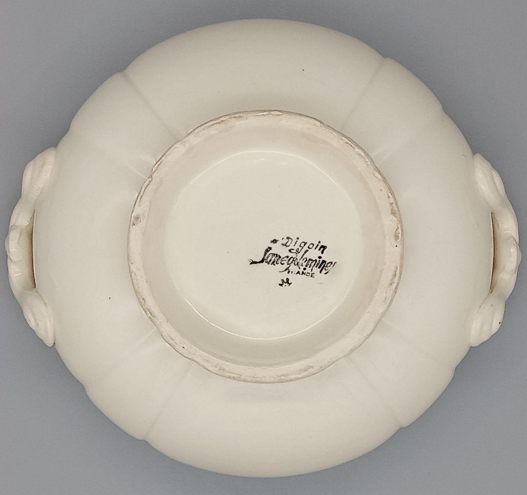 フランス サルグミンヌ スーピエール 花リム ディゴワン