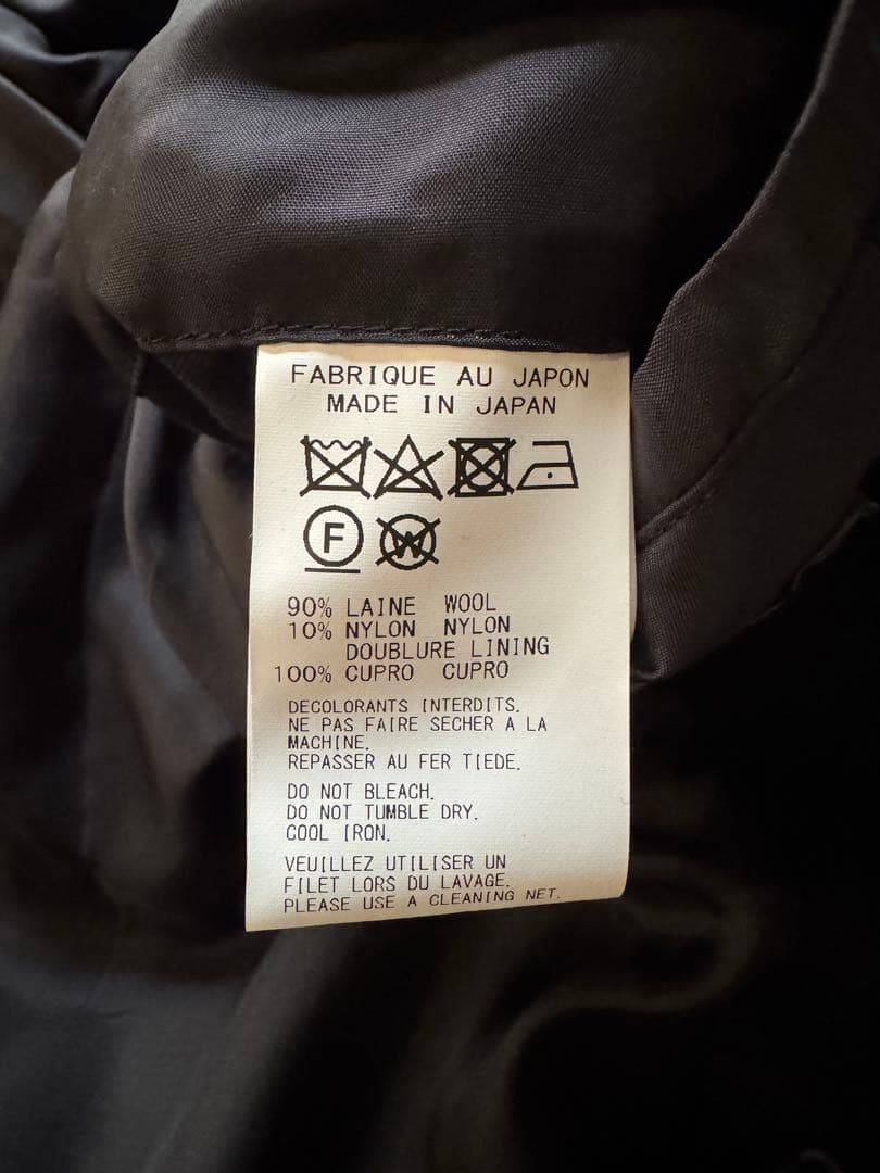 Yohji Yamamoto POUR HOMME フーデッドコート