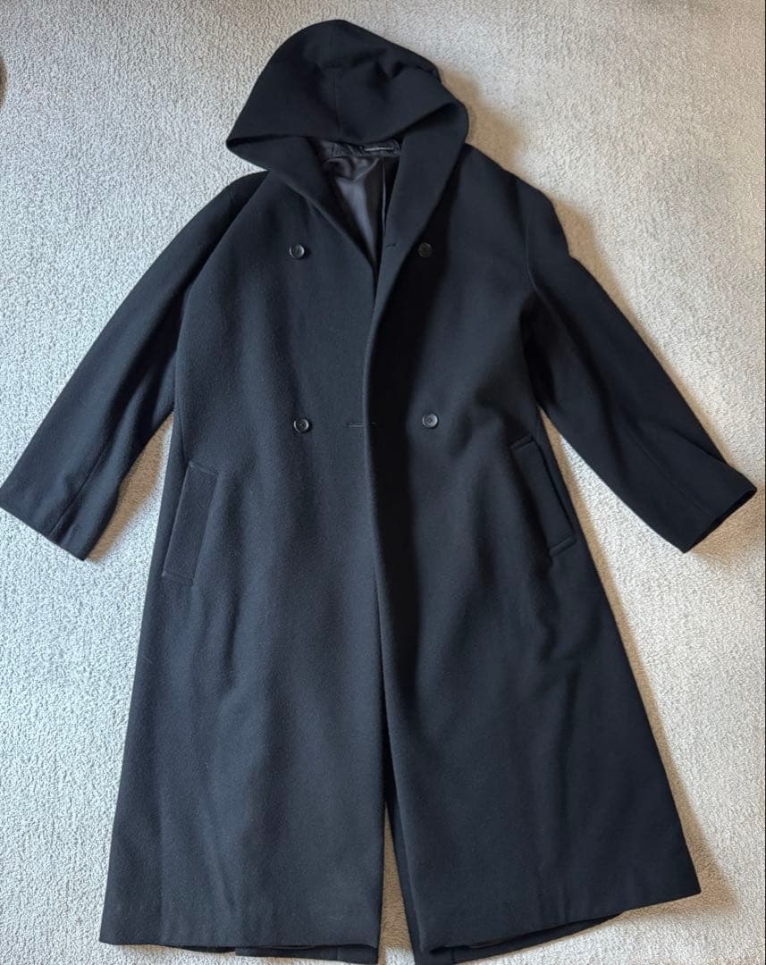 Yohji Yamamoto POUR HOMME フーデッドコート