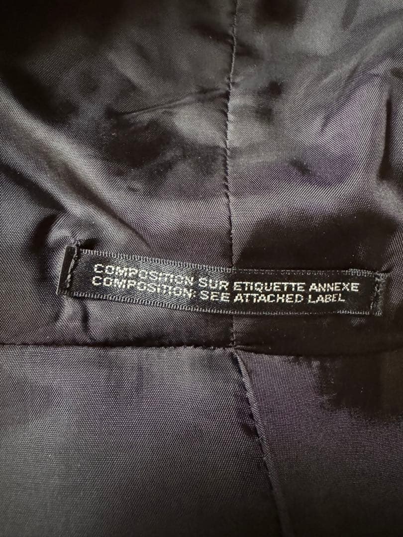 Yohji Yamamoto POUR HOMME フーデッドコート