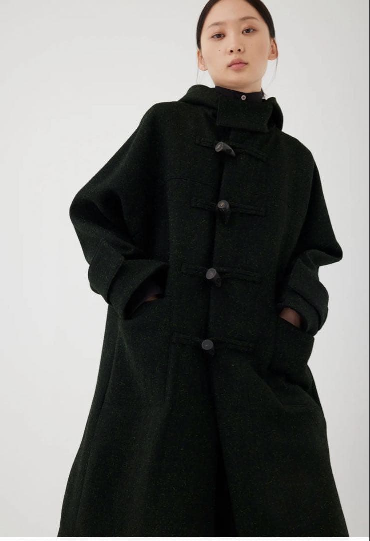 [新品] OVERCOAT Speckled Wool Duffle Coat