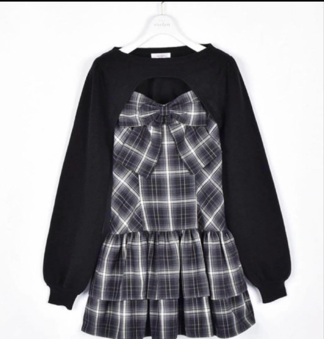 evelyn リボンボレロop ブラック　完売品