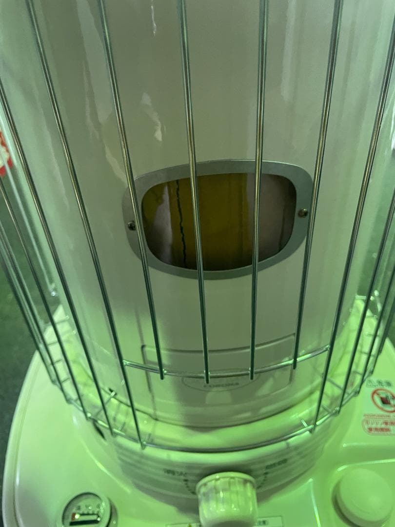 コロナ 円筒形 自然気化式機能 ホワイト石油ストーブ SL-66C