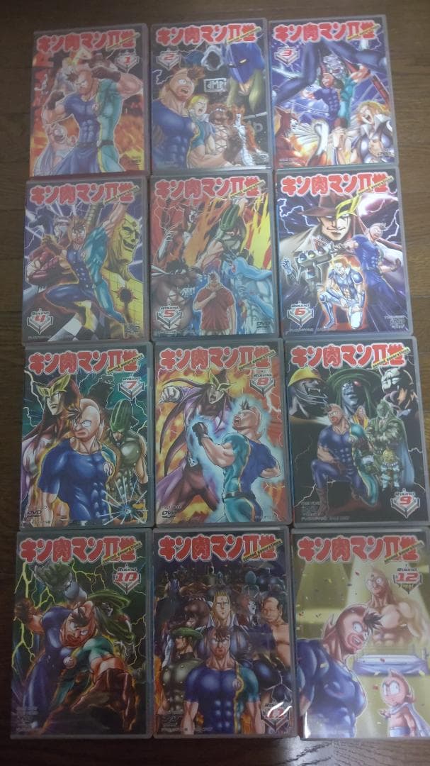 【激レア】セル版 キン肉マン二世 DVD 全12巻セット