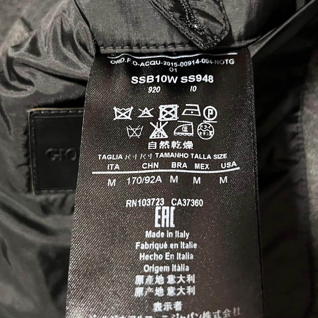 ジョルジオアルマーニ 黒ラベル モヘヤ コート　M 紺