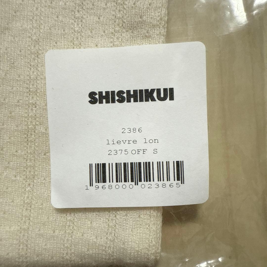 新品 SHISHIKUI lievre lon / OFF Sサイズ