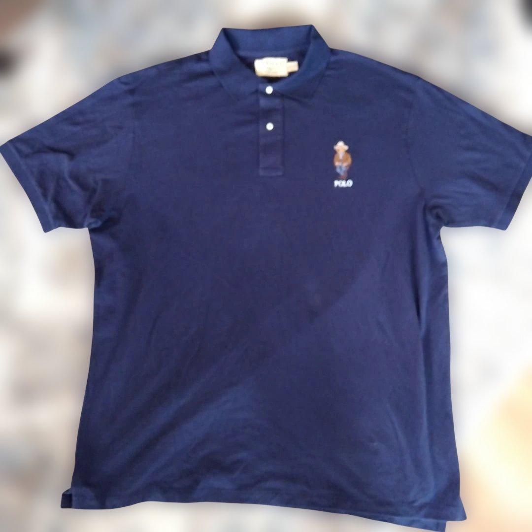 POLO Ralph lauren ポロベア ポロシャツ　超特大　2XB　鹿の子