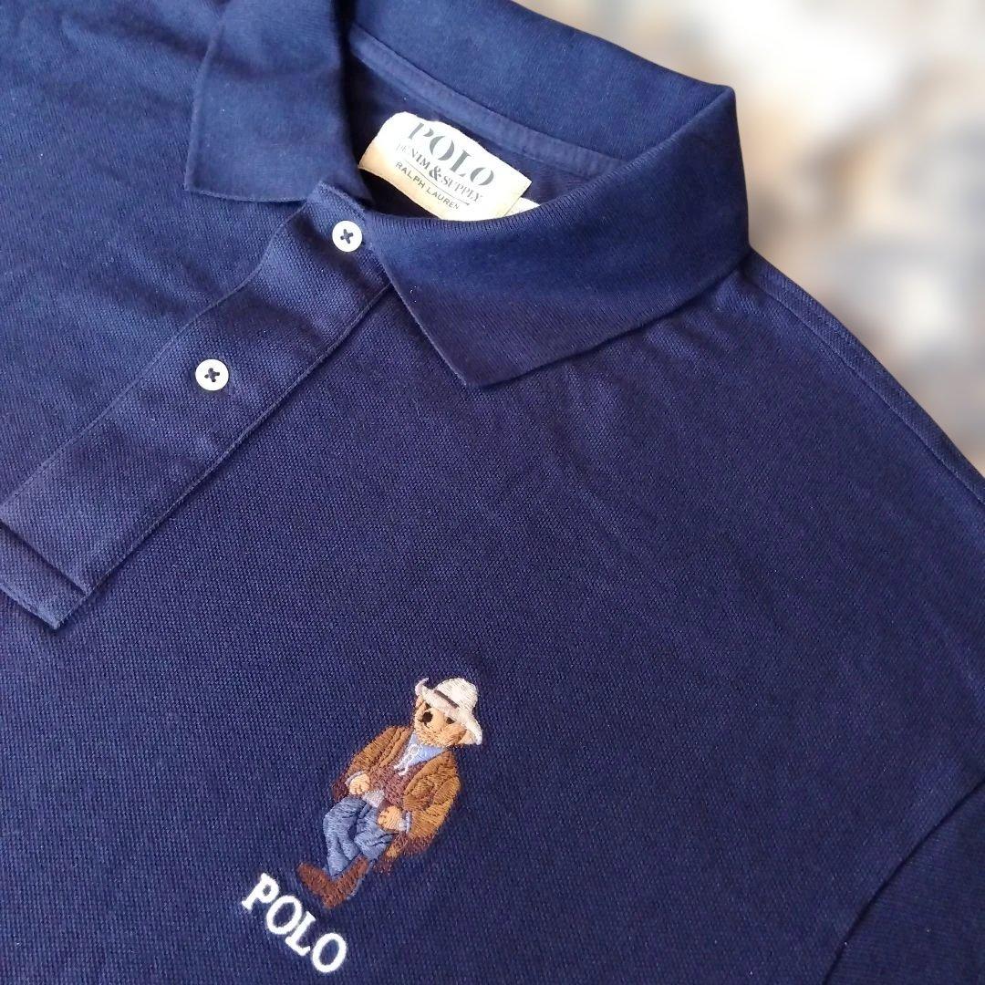POLO Ralph lauren ポロベア ポロシャツ　超特大　2XB　鹿の子