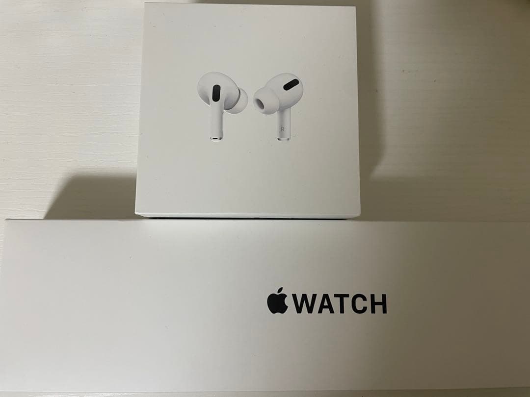 AirPodsPro、AppleWatchSE