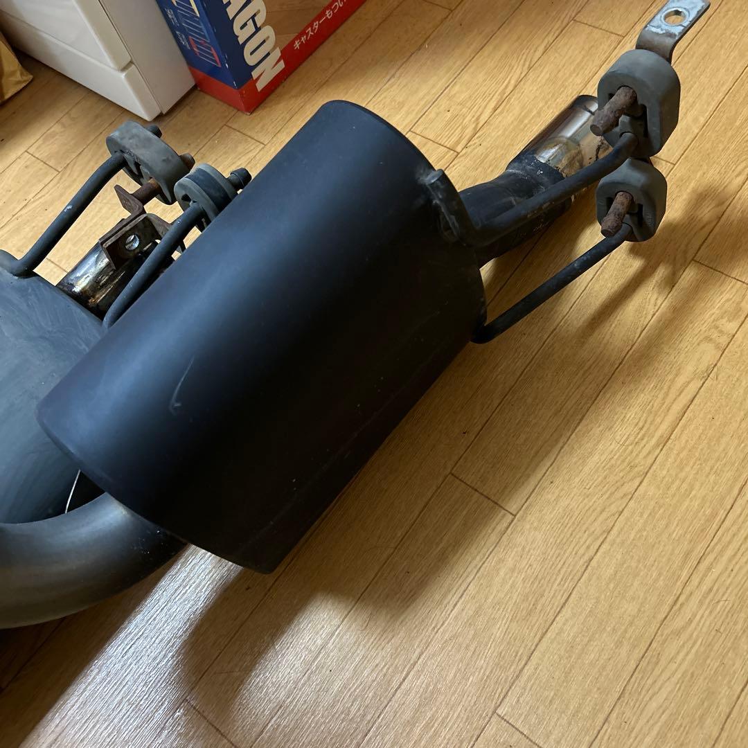 210クラウンアスリートHVトムスバレルマフラー　リアアンダースポイラーセット