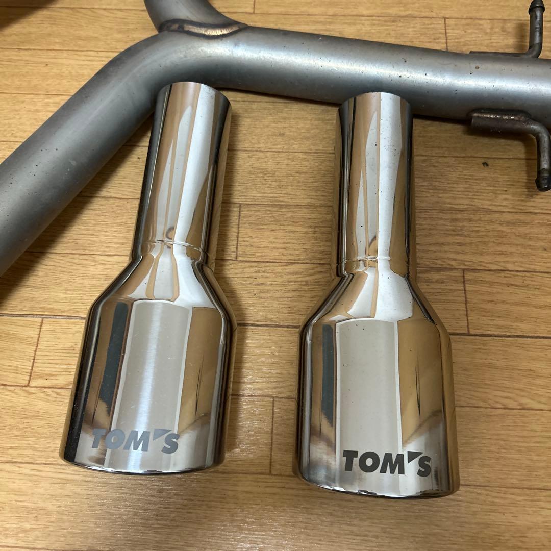 210クラウンアスリートHVトムスバレルマフラー　リアアンダースポイラーセット