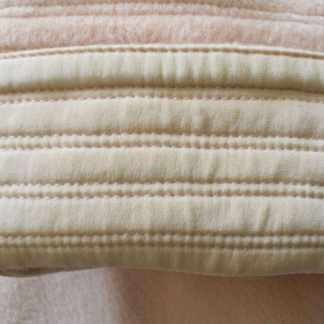 Gianni Versace ウールシルク 起毛オーバーサイズコート 淡色 38