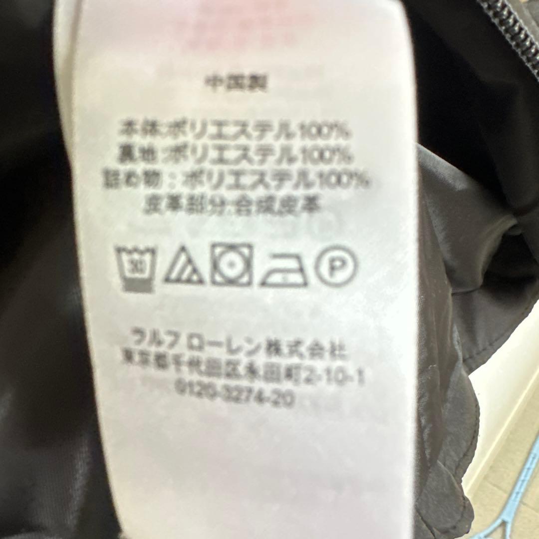 ラルフローレン フード付きキルティングコート