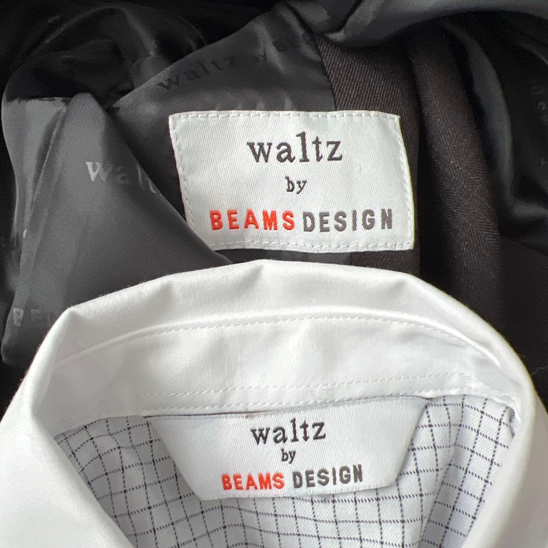 ワルツバイビームスデザイン　スリーピース　キッズフォーマル　120　チェック柄