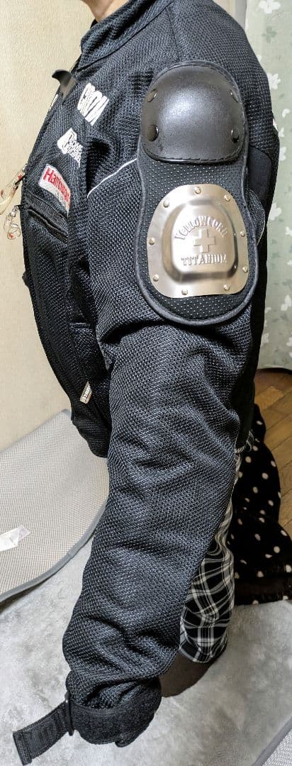 k*i様 YELLOWCORN ライダース　ジャケット　チタニウム　プロテクター