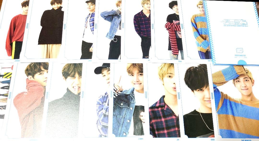 BTS 防弾少年団 君に届く POSTCARD SET ポストカードセット 公式
