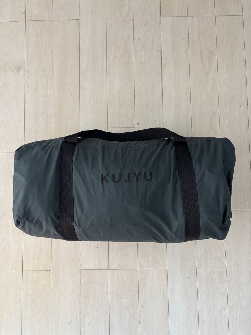 【使用1回】タキビベース　テント　KUJYU 軍幕　パップテント【初期ロット】