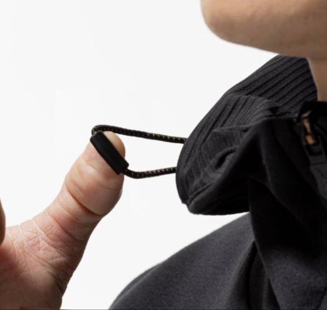 【新品未使用】ミズノ　ピーチタッチスウェットフーディ　Mサイズ　ブラック