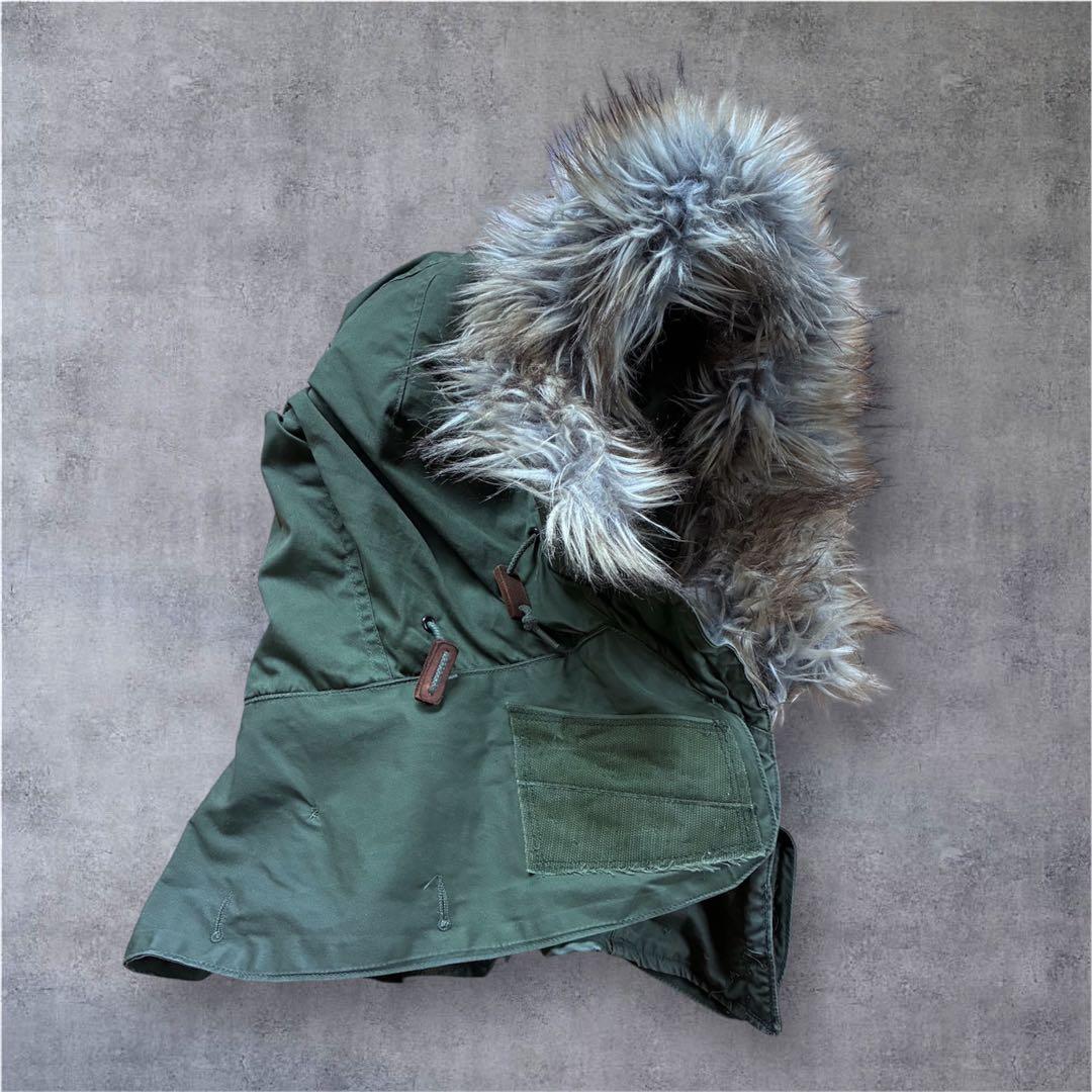 希少 M-65 米軍実物 フィッシュテールパーカー フードのみ