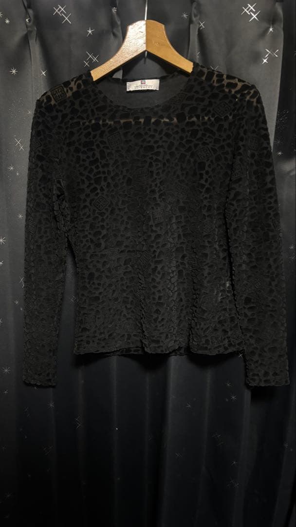 givenchy archive leopard long shirt お兄系
