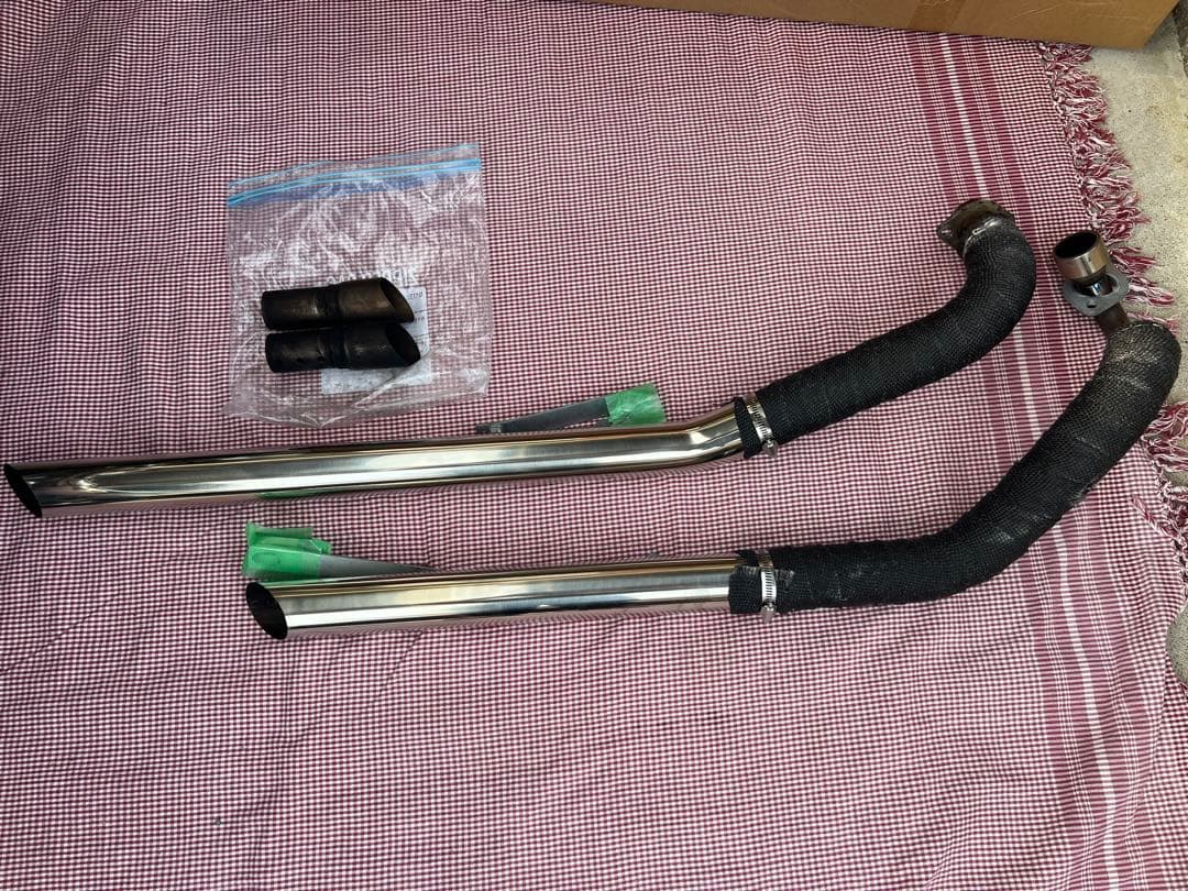 ドラッグスター400 HELIOSステンレスマフラー