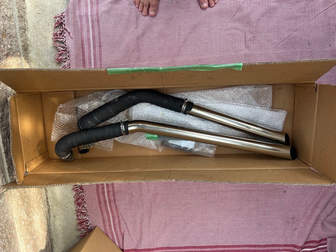 ドラッグスター400 HELIOSステンレスマフラー