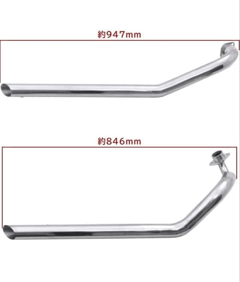 ドラッグスター400 HELIOSステンレスマフラー