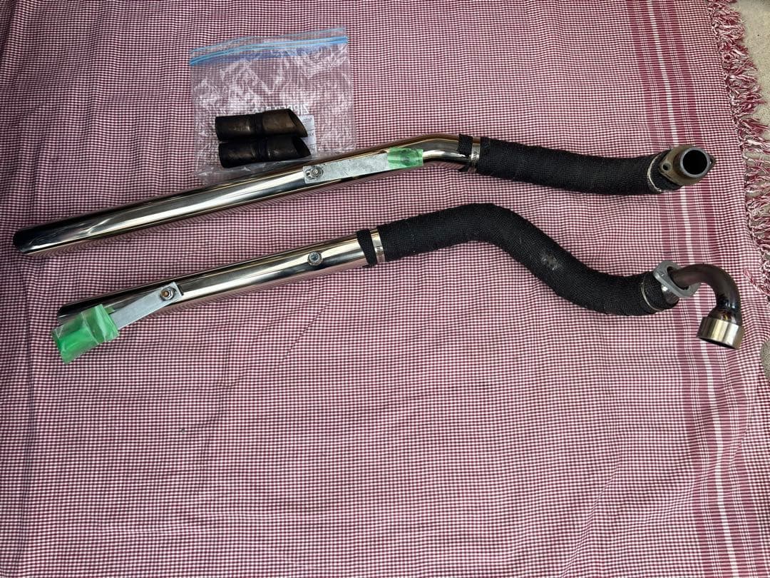 ドラッグスター400 HELIOSステンレスマフラー