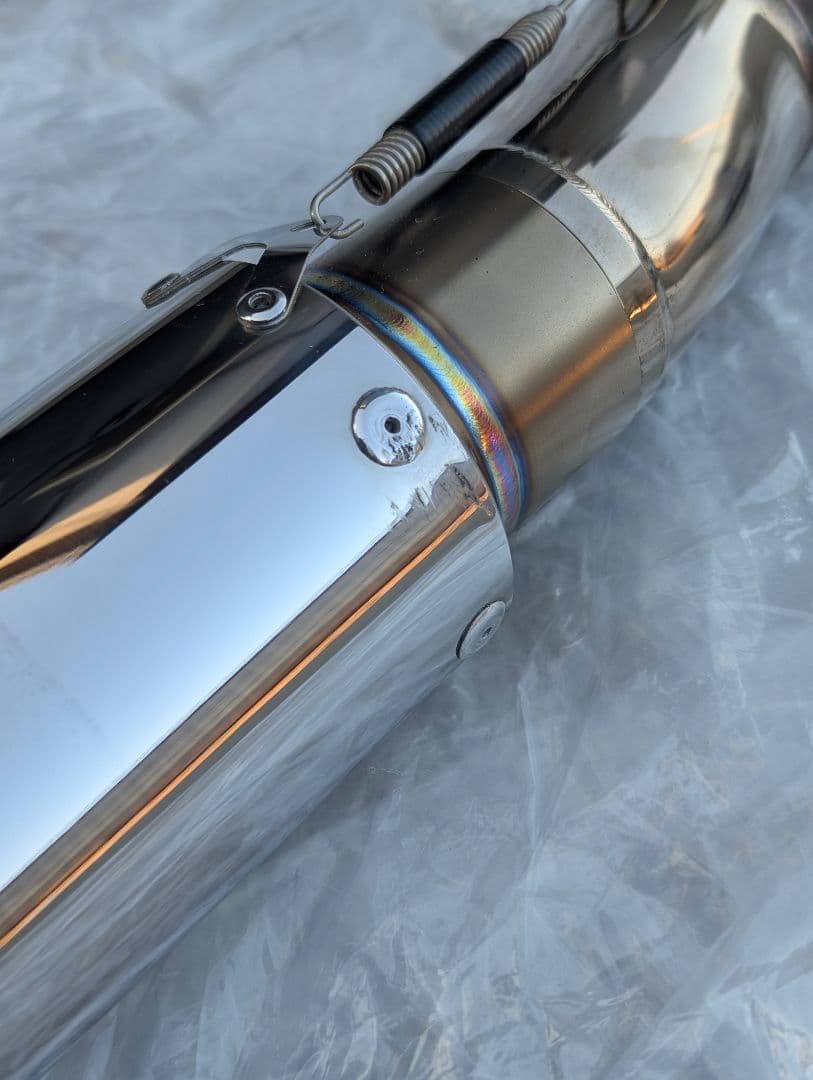 TRICK STAR スリップオン マフラー ZRX1200DAEG 中間パイプ