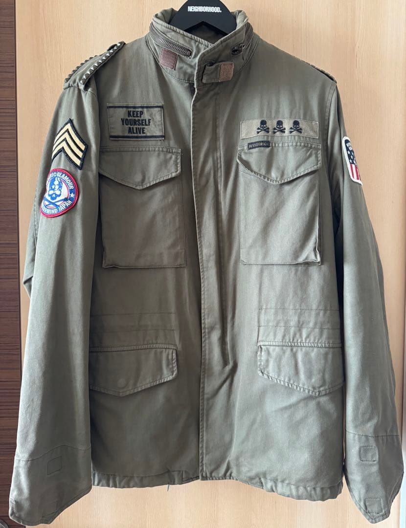 n*t様 マスターマインド × ヒステリックグラマー2013AWコラボ M-65