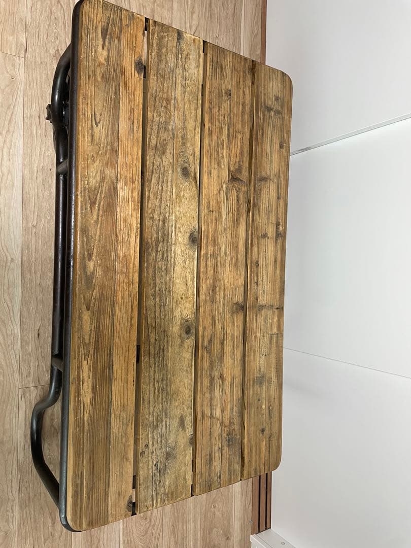 カシャコーヒーテーブル クラッシュゲート ノットアンティークス幅120 送料込み