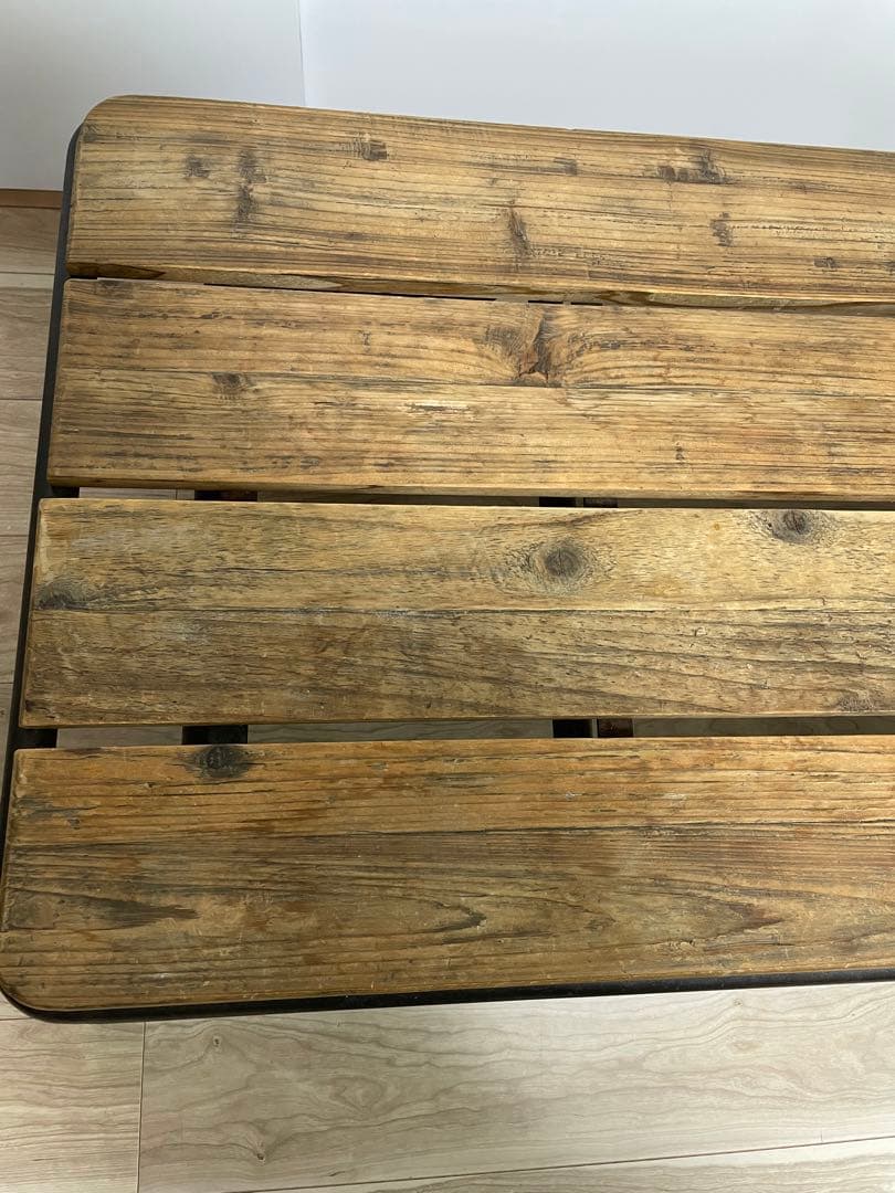 カシャコーヒーテーブル クラッシュゲート ノットアンティークス幅120 送料込み