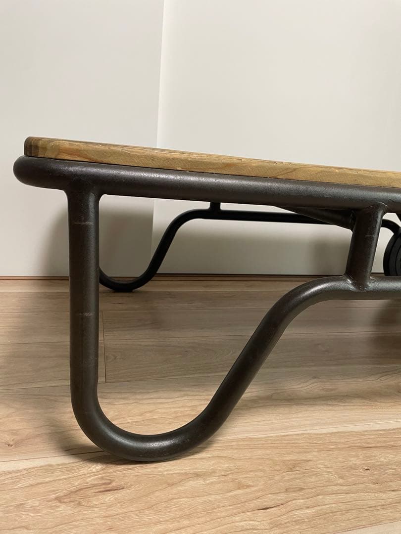 カシャコーヒーテーブル クラッシュゲート ノットアンティークス幅120 送料込み